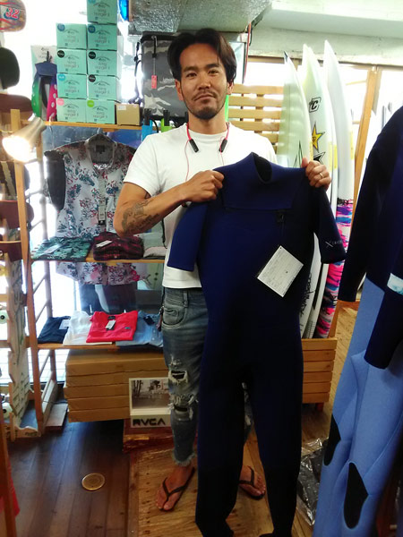 ウェットスーツ　セイバークロス　キラー限定 フロントジップ　シーガル