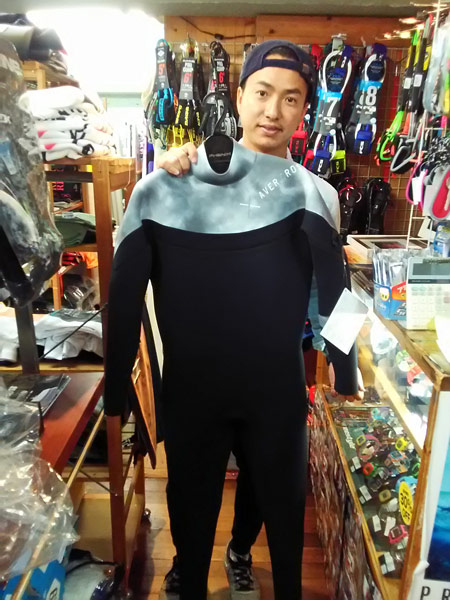 ウェットスーツ　セイバークロス キラー限定　シェル　フルスーツ