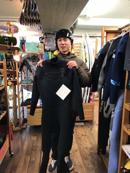 ウェットスーツ　セブン キラー限定 フロントジップ　フルスーツ