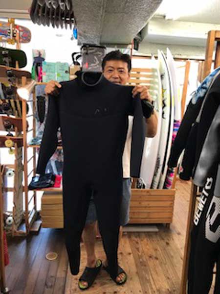 ウェットスーツ　キラー限定　バックジップ　フルスーツ