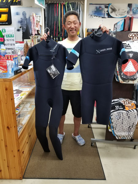 ウェットスーツ　セイバークロス　キラー限定　フロントジップ　バックジップ　シーガル　スプリング