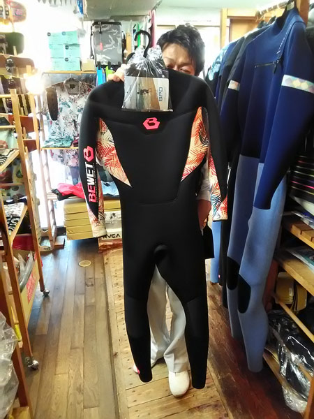 ウェットスーツ　ビーウェット　bewet　フライ　フルスーツ