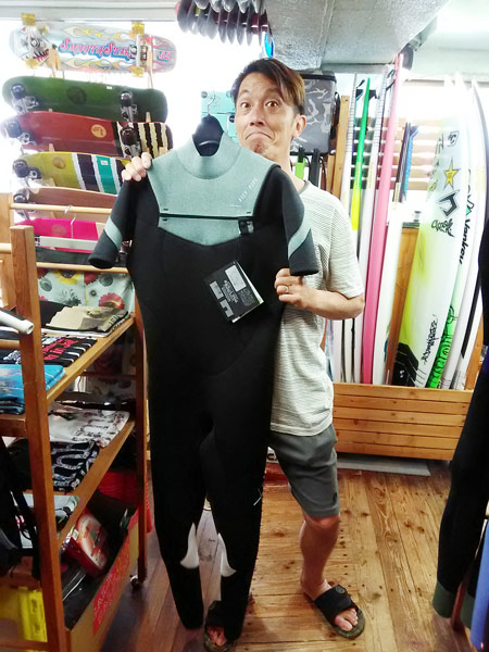 ウェットスーツ　セイバークロス　メビウス　シーガル