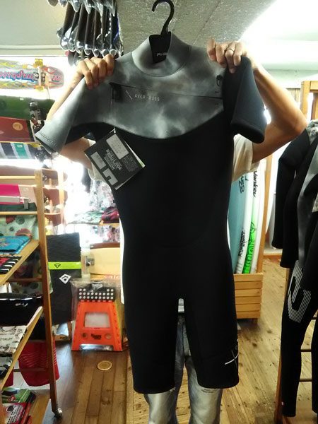 ウェットスーツ　セイバークロス　チェストジップ　スプリング