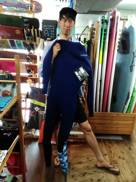 ウェットスーツ　セイバークロス　キラー限定　フロントジップ　フルスーツ