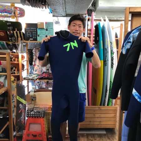 ウェットスーツ　セブン　キラー限定　バックジップ　シーガル