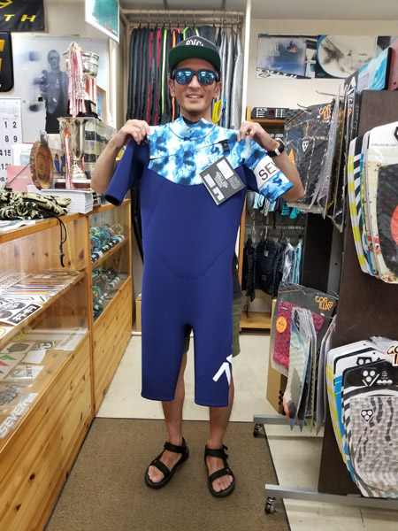 ウェットスーツ　セブン　チェストジップ　スプリング