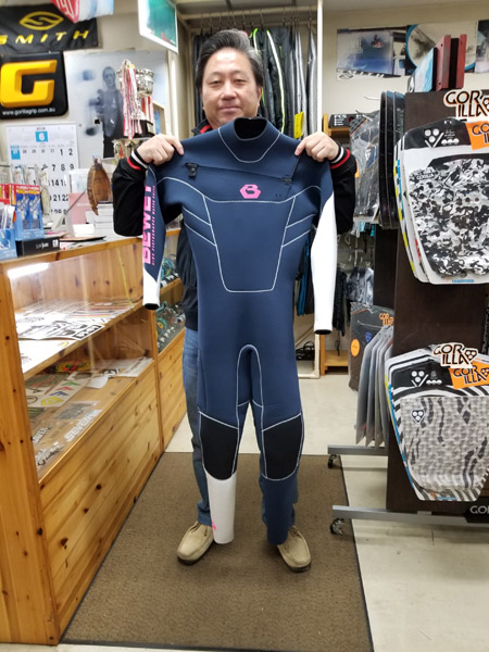 ウェットスーツ　ビーウェット　bewet　モーメント　フルスーツ　ジャーフル