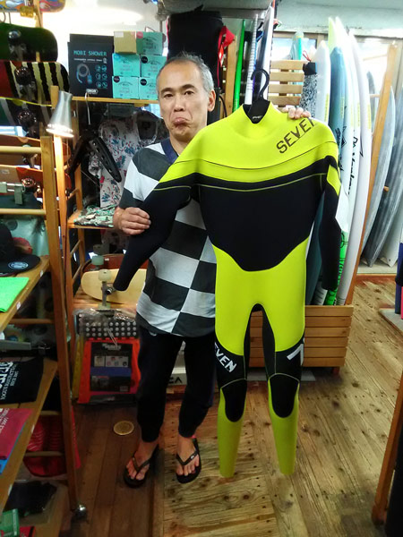 ウエットスーツ　フルスーツ　フルオーダー　お洒落カラー