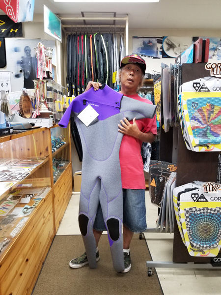 ウェットスーツ　シーガル　セイバークロス　チェストジップ