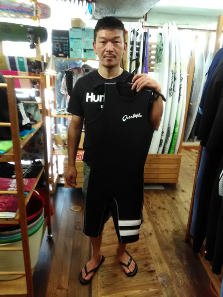 ウエットスーツ　ショートジョン　エアータイト