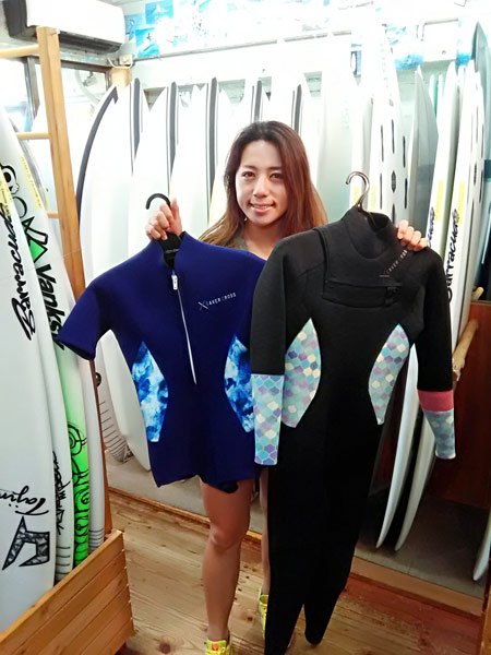 ウエットスーツ　SAVER CROSS レディース