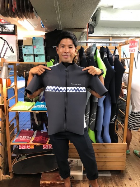 ウェットスーツ　セイバークロス ハーフタッパ