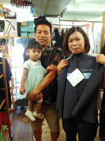 ウエットスーツ　ロングタッパー　フロントジップ　SAVER