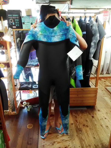 ウエットスーツ　セミドライ　ギガヒート　SAVER CROSS