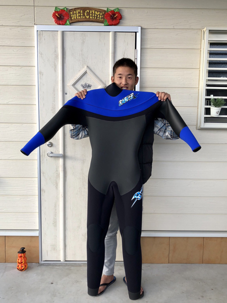 ウェットスツ　セミドライ　セイバークロス　シェル