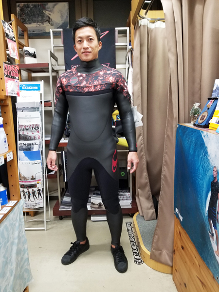 ウェットスーツ　セミドライ　オニール　サイコヒューズエスシー