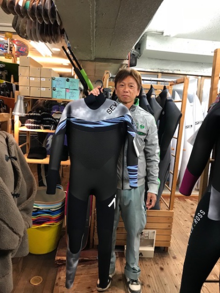 ウェットスーツ　セブン　シェル　ギガヒートプラス