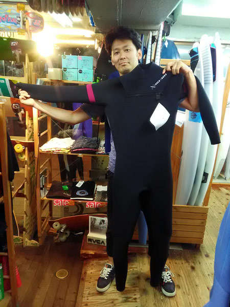 ウエットスーツ　3mmフルスーツ　SAVERCROSS