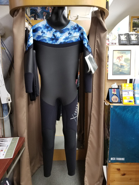 ウェットスーツ　セミドライ　セイバークロス　シェル　ギガヒートプラス