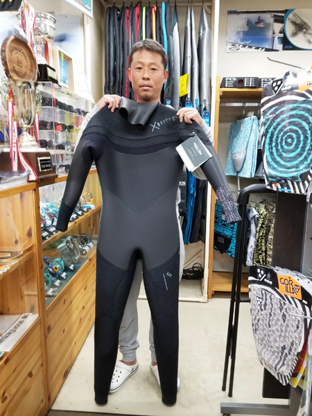 ウェットスーツ　セミドライ　セイバークロス　シェル