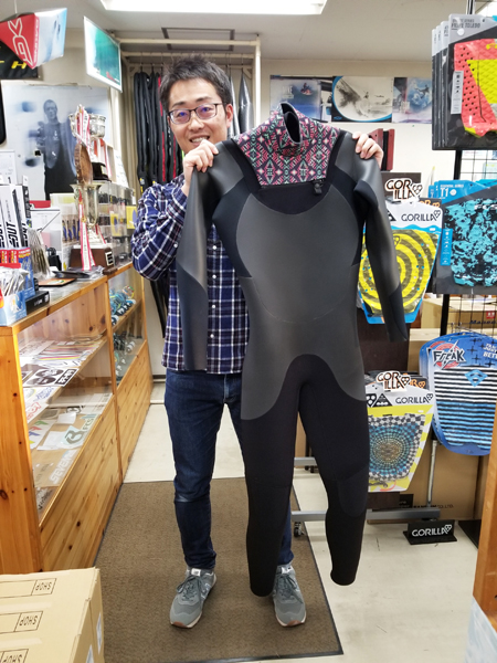 ウェットスーツ　セミドライ　セイバークロス　ウィンターリミテッド