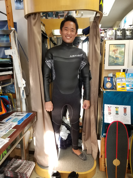 ウェットスーツ　セミドライ　エアータイト　シェル