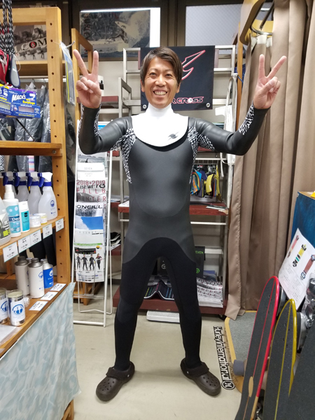 ウェットスーツ　セミドライ　セイバークロス　ウィンターリミテッド
