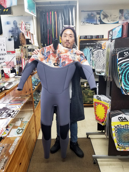 ウェットスーツ　セミドライ　ビーウェット　インフィニティー