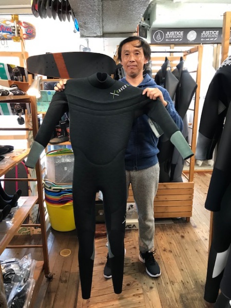 ウェットスーツ　セイバークロス シェル　ジャーフル