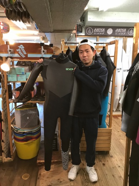 ウェットスーツ　セヴン　キラー限定　セミドライ