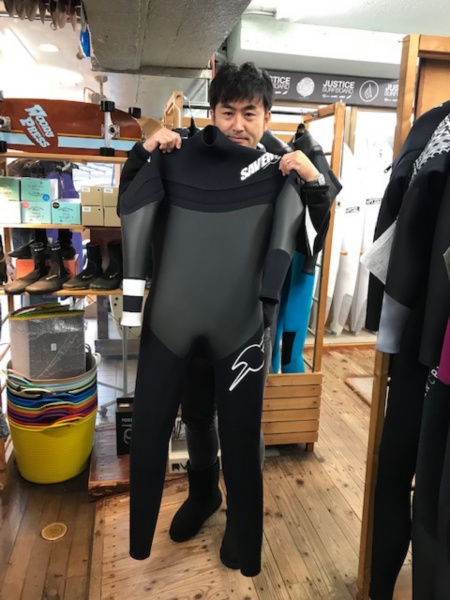 ウェットスーツ　セイバークロス シェル　セミドライ