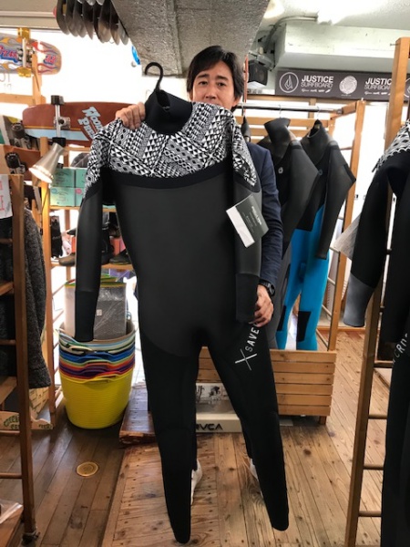 ウェットスーツ　セイバークロス シェル　ギガヒートプラス