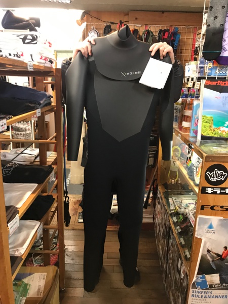 ウェットスーツ　セイバークロス キラー限定　セミドライ ジップレス