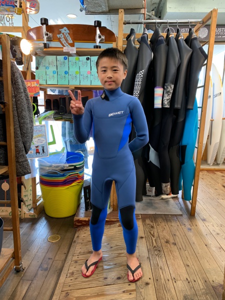 ウェットスーツ　BEWET キッズバリュー　ジャーフル