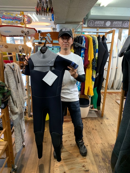 ウェットスーツ　セイバークロス キラー限定　フロントジップ シーガル