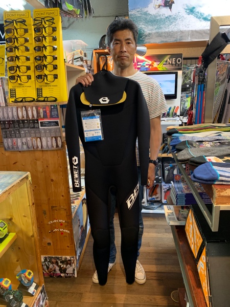 ウェットスーツ　BEWET キラー限定　ジップレス　ジャーフル