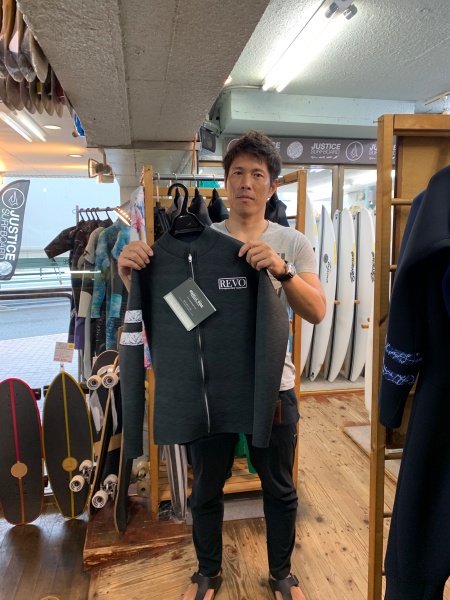 ウェットスーツ　レボリューション　フロントジップ ロングタッパー