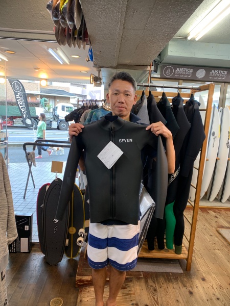 ウェットスーツ セヴン　ハイサマー ロングタッパー フロントジップ