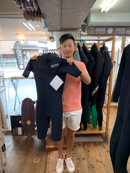 ウェットスーツ レボリューション　スプリング　フロントジップ