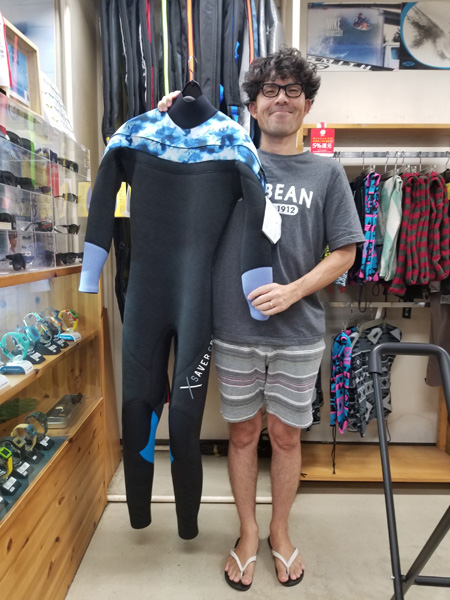 ウェットスーツ　セミドライ　セイバークロス　シェル