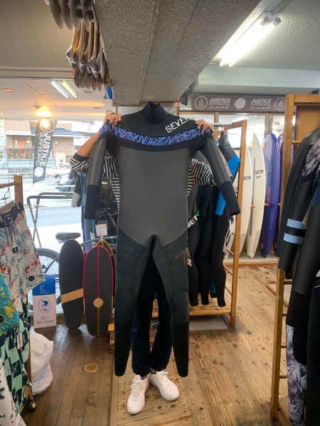 ウェットスーツ　セヴン　シェル　ギガヒートプラス 3.5mm