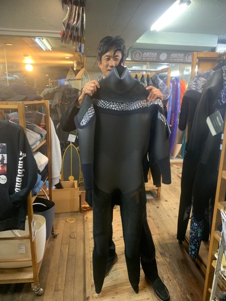 ウェットスーツ セヴン　シェル　ギガヒートプラス　セミドライ