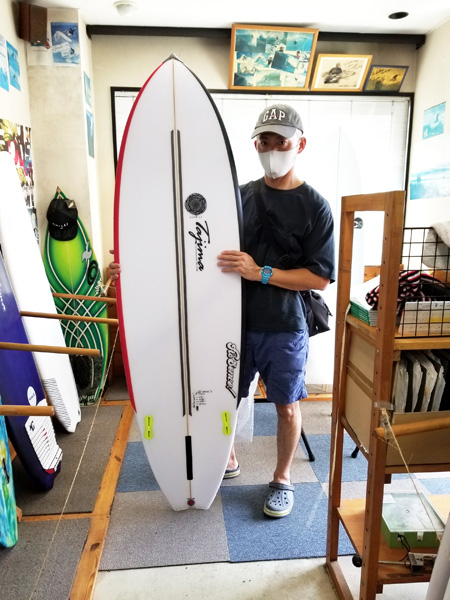 サーフボード　ジャスティス　イッツセンス