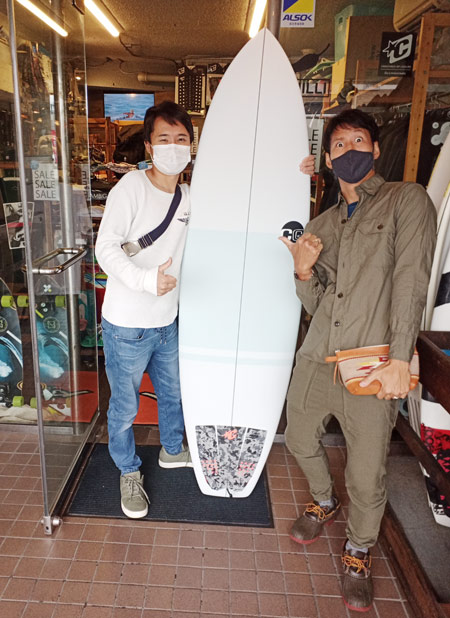 最短上達サーフボード