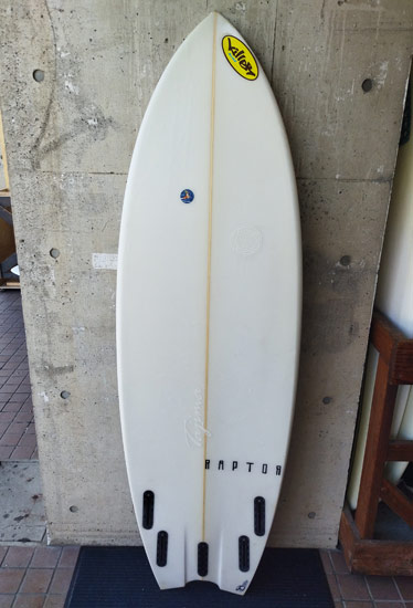 中古】JUSTICE surfboard RAPTOR model(5'10″×20 1/2×2 9/16)NO.G62 
