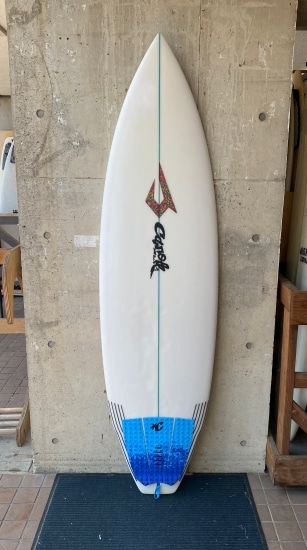 中古】JUSTICE surfboard STAMP model(6'2