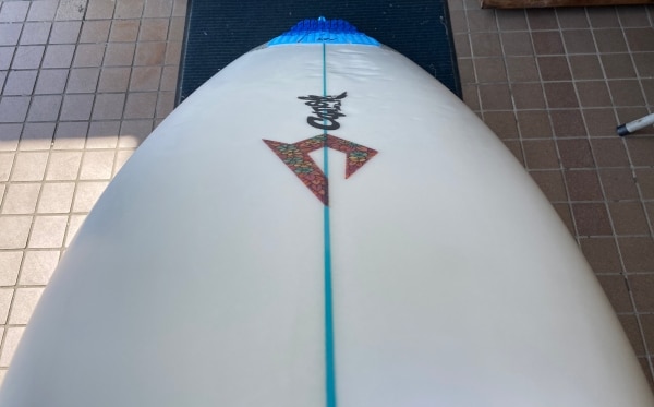 中古】JUSTICE surfboard STAMP model(6'2