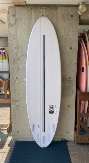 中古】CHILLI surfboard MID STRENGTH TWIN TECH EPS model(6'10×21 1 