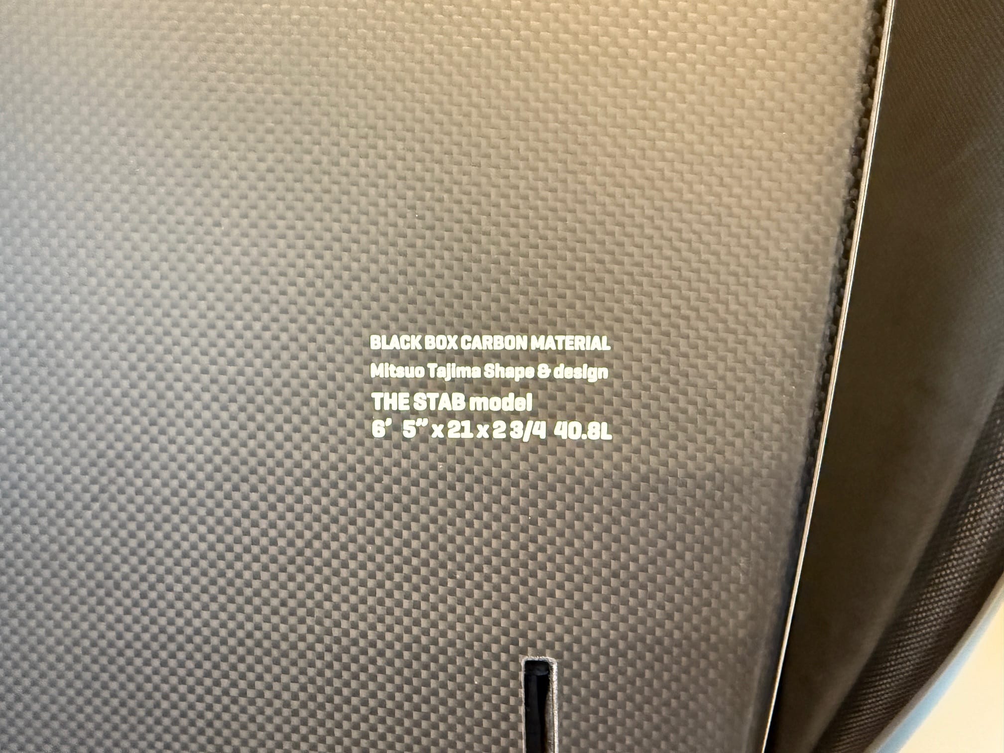 Justice THE STAB 5'11 ジャスティス スタブ カーボン